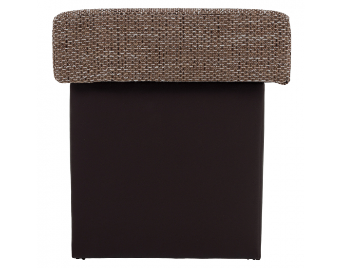 Taburetka T2 - cappuccino / tmavohnedá