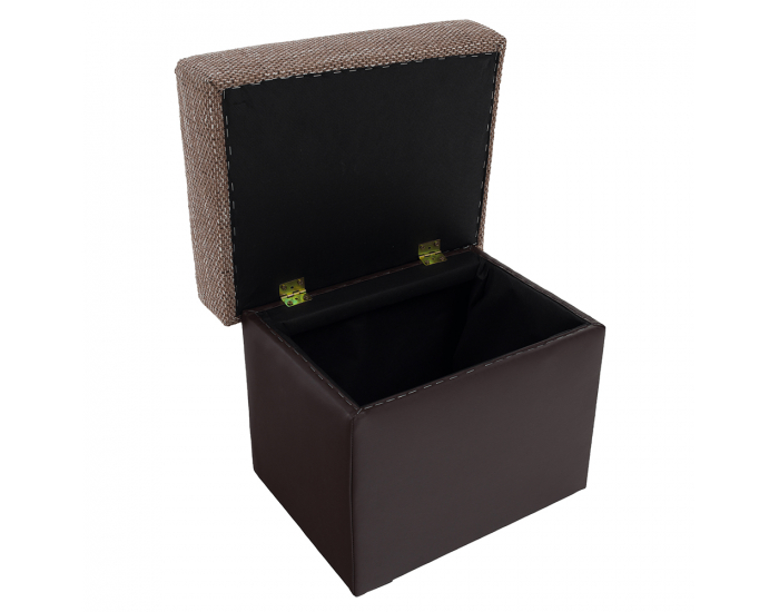 Taburetka T2 - cappuccino / tmavohnedá