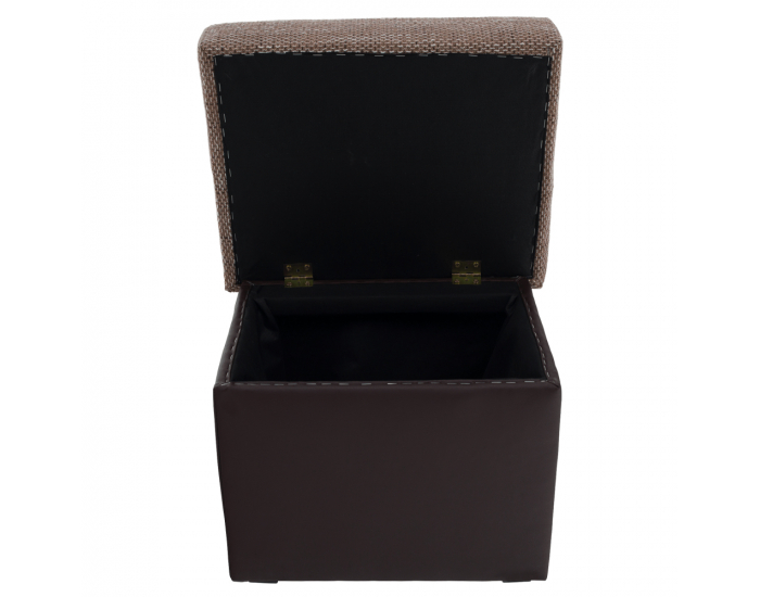 Taburetka T2 - cappuccino / tmavohnedá