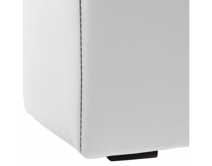 Taburetka T2 - sivá (Berlin 01) / biela (Soft 17)