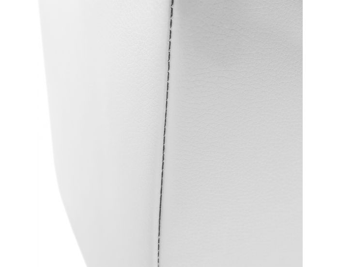 Taburetka T2 - sivá (Berlin 01) / biela (Soft 17)