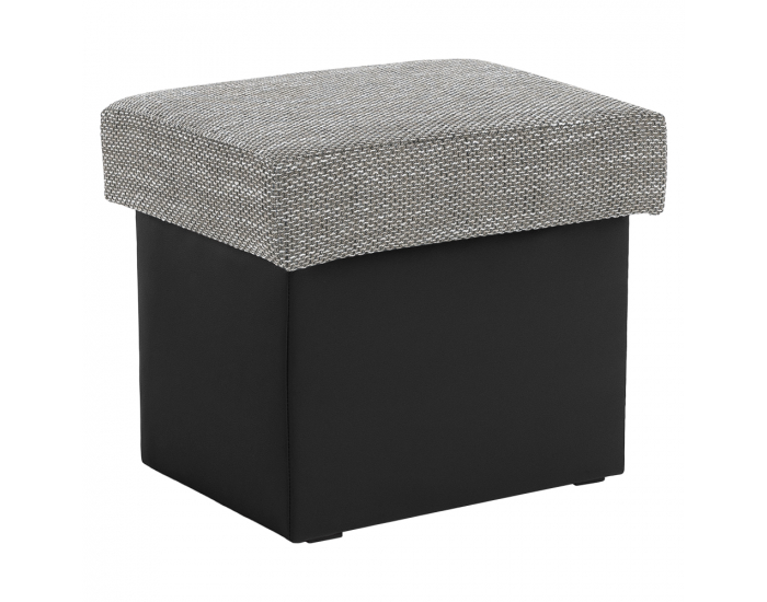 Taburetka T2 - sivá / čierna