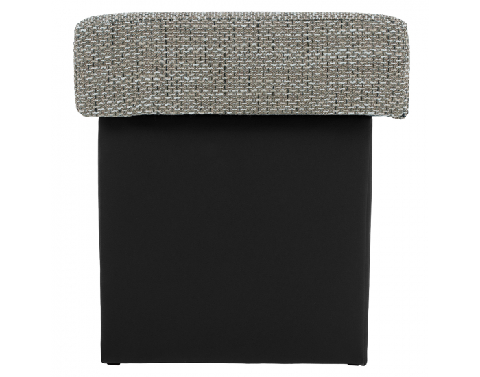 Taburetka T2 - sivá / čierna