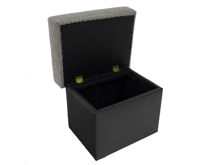 Taburetka T2 - sivá / čierna