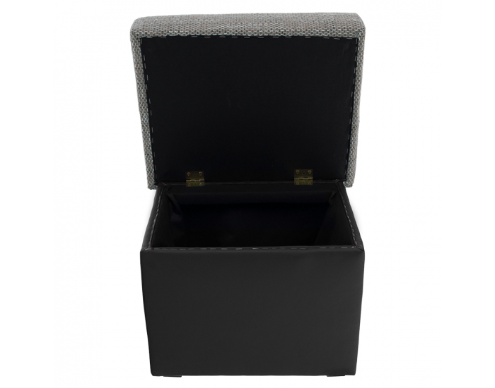 Taburetka T2 - sivá / čierna