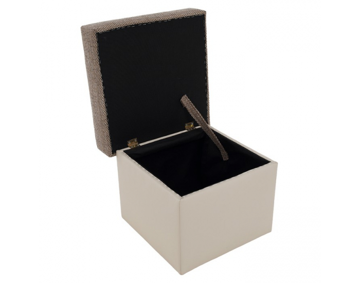 Taburetka T3 - cappuccino / béžová