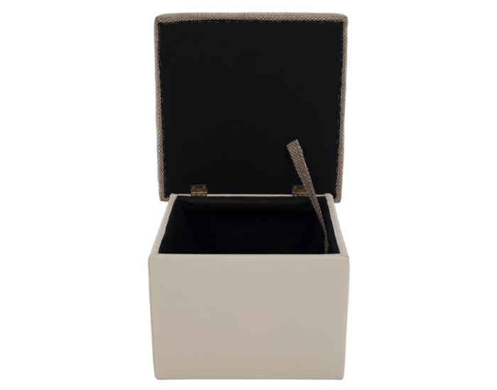 Taburetka T3 - cappuccino / béžová