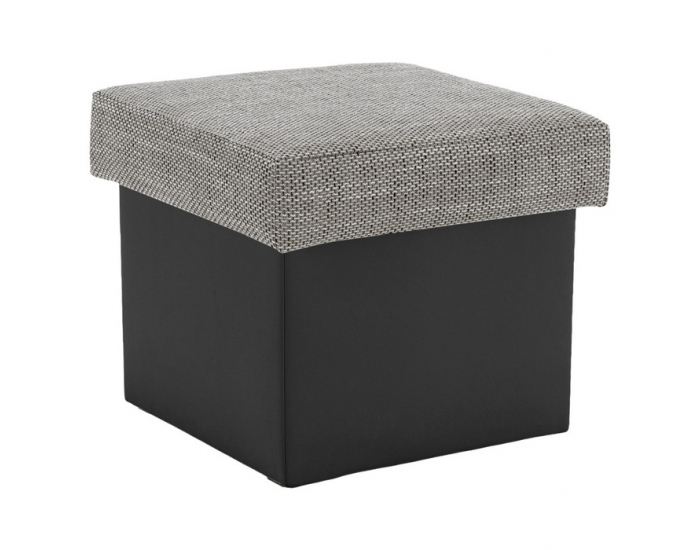 Taburetka T3 - sivá / čierna