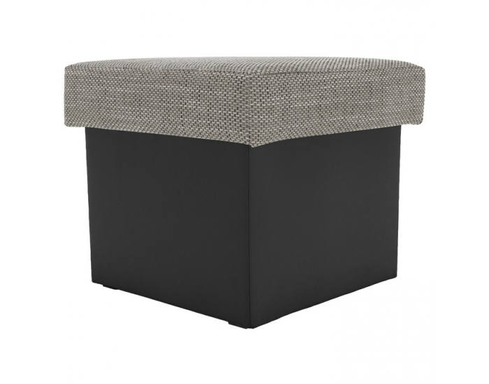 Taburetka T3 - sivá / čierna