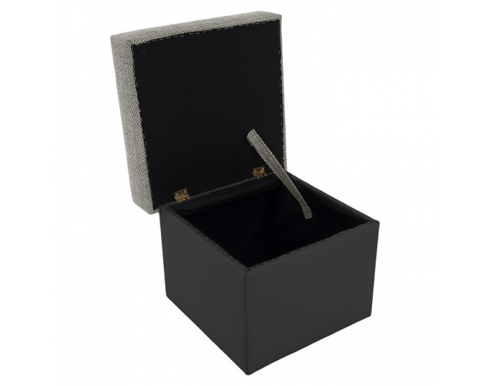 Taburetka T3 - sivá / čierna