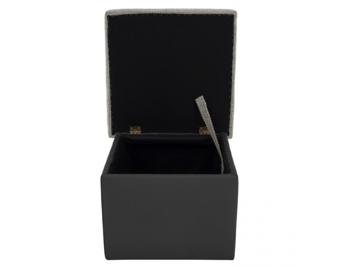 Taburetka T3 - sivá / čierna