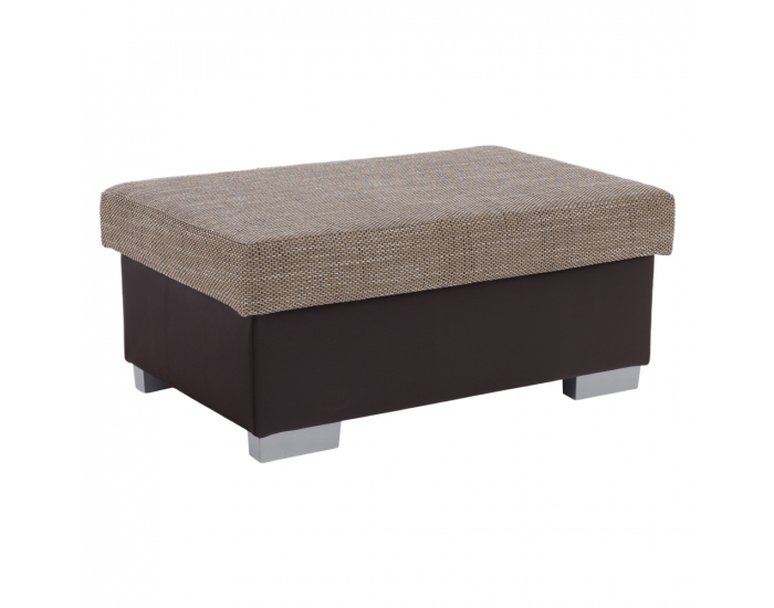 Taburetka T4 - cappuccino / tmavohnedá