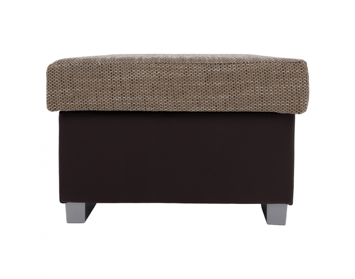 Taburetka T4 - cappuccino / tmavohnedá