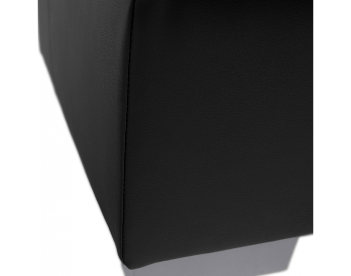 Taburetka T4 - sivá (Berlin 01) / čierna (Soft 11)