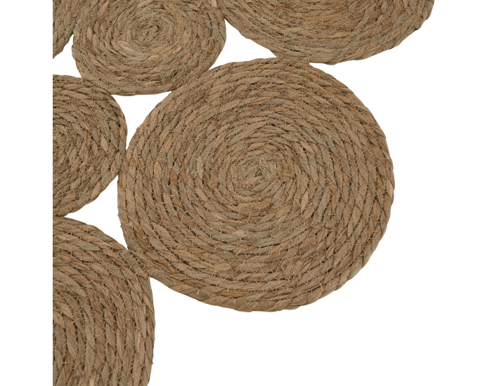 Okrúhly koberec Taban 120 cm - prírodná