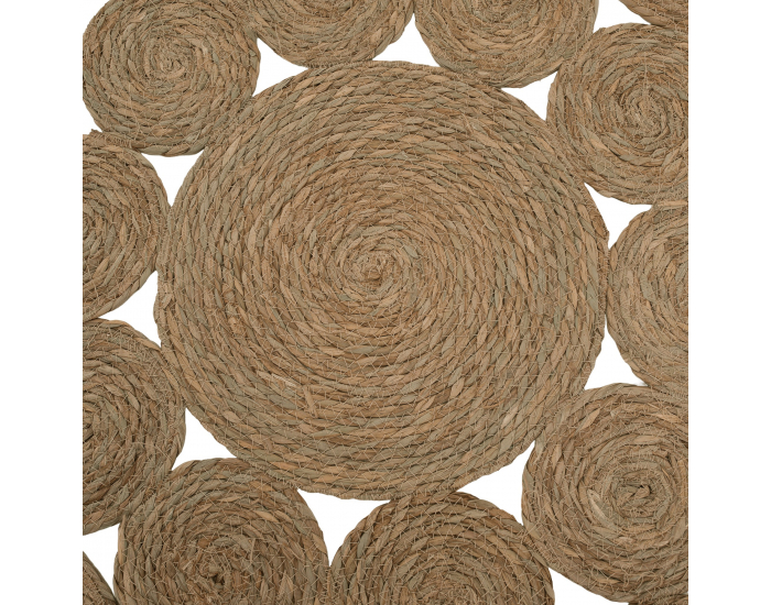 Okrúhly koberec Taban 120 cm - prírodná