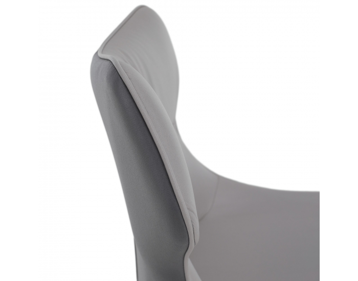 Jedálenská stolička Tabita - svetlosivá / tmavosivá