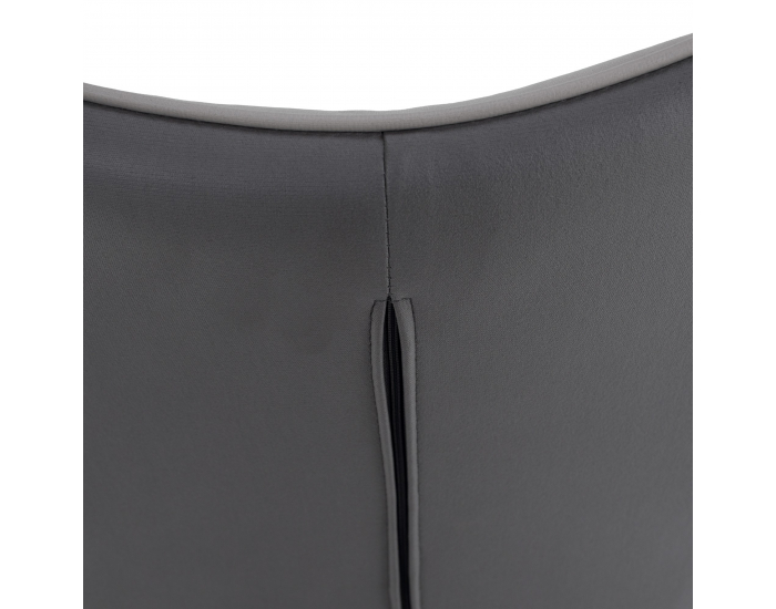 Jedálenská stolička Tabita - svetlosivá / tmavosivá