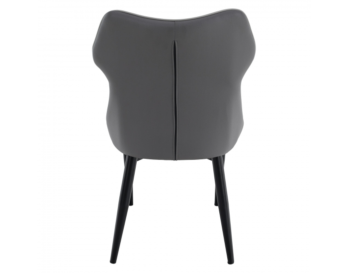 Jedálenská stolička Tabita - svetlosivá / tmavosivá