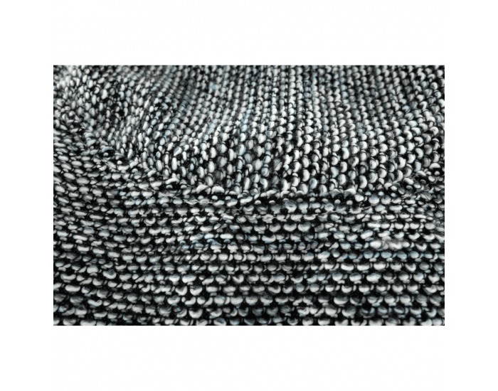 Taburetka (sedací vak) Hanord - čierna / biela