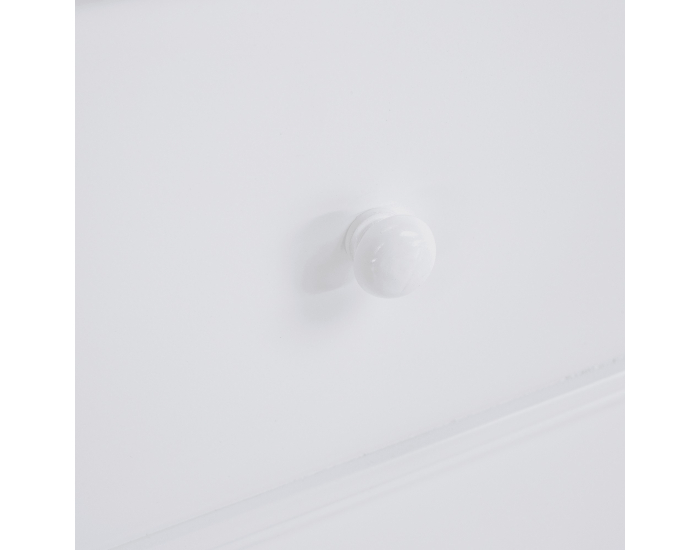 Zásuvková komoda Teana - biela