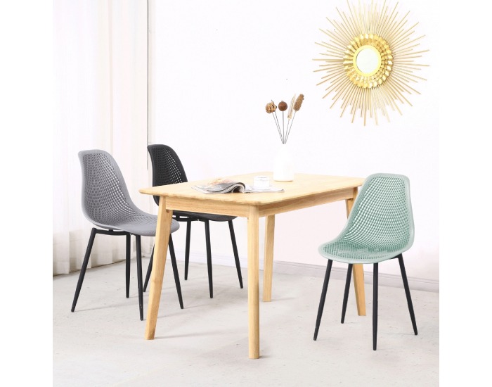 Jedálenská stolička Tegra Typ 2 - zelená / čierna