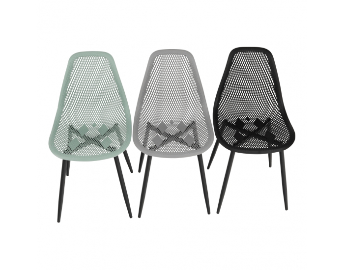 Jedálenská stolička Tegra Typ 2 - zelená / čierna