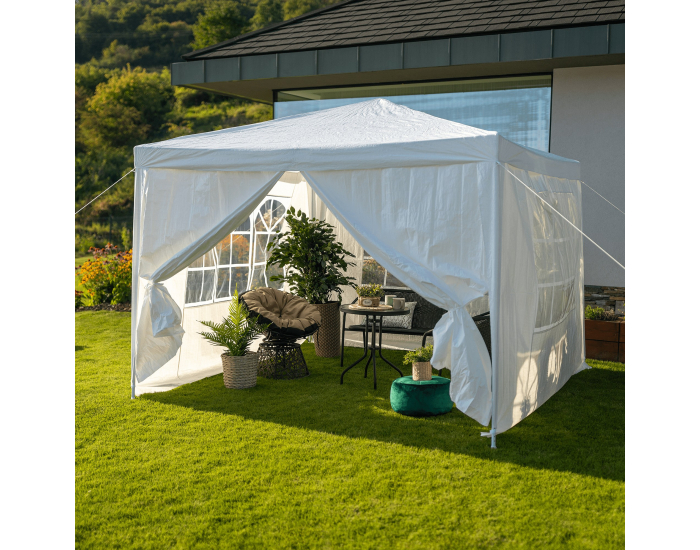 Záhradný stan Tekno Typ 1 300x300 cm - biela