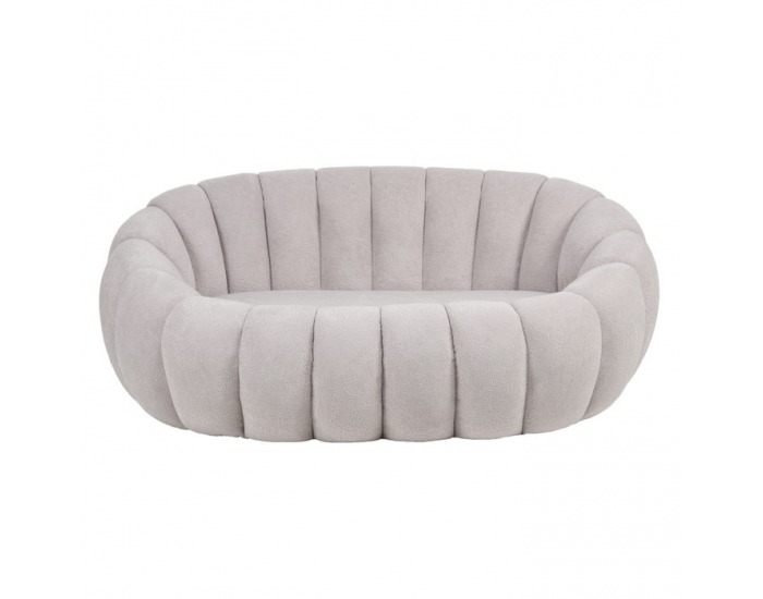 Dvojsedačka Tekvio - svetlosivá