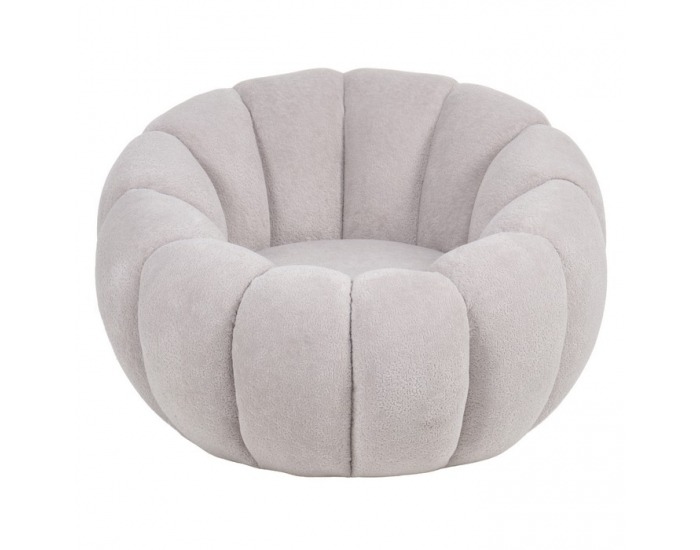 Kreslo Tekvio - svetlosivá