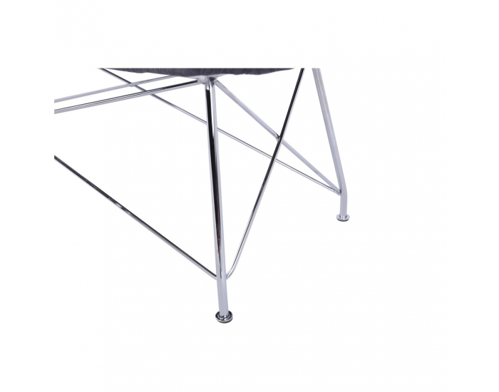 Lavica do predsiene Rivola - sivá / chróm