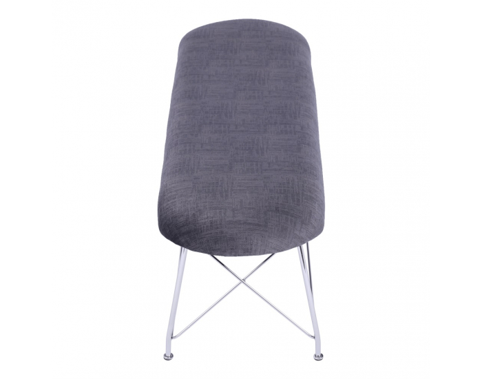 Lavica do predsiene Rivola - sivá / chróm