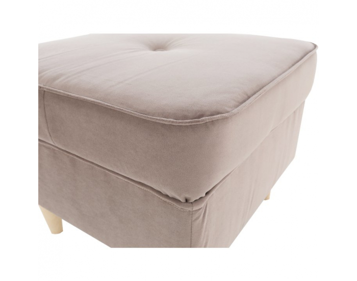 Taburetka Rufino - béžovosivá / buk