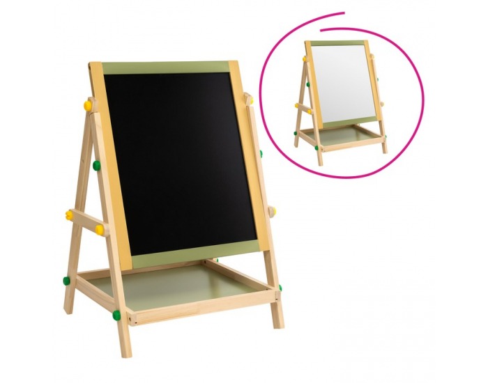 Detská obojstranná tabuľa Tenley - mix farieb