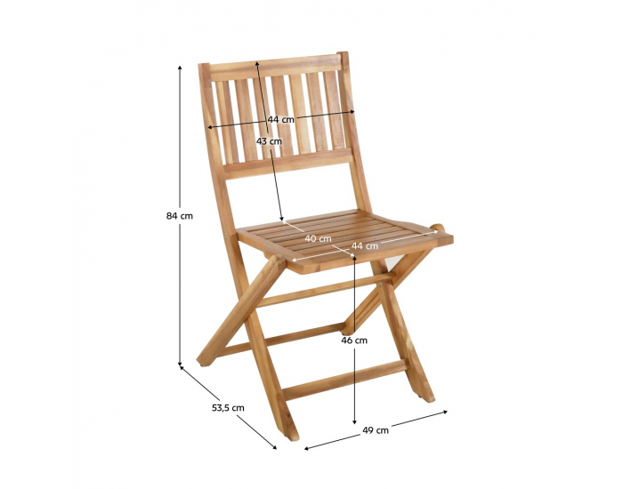 Záhradný set Teril - akácia