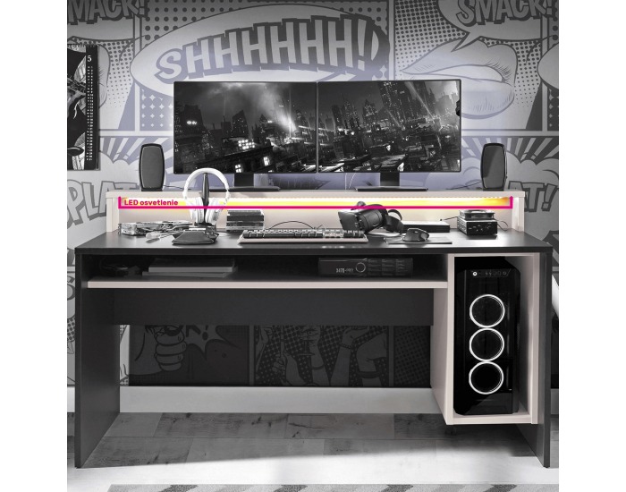 Štvorbodové osvetlenie LED Tezro - viacfarebné