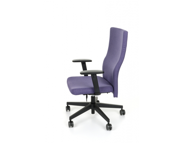 Kancelárska stolička s podrúčkami Timi Plus - fialová / čierna