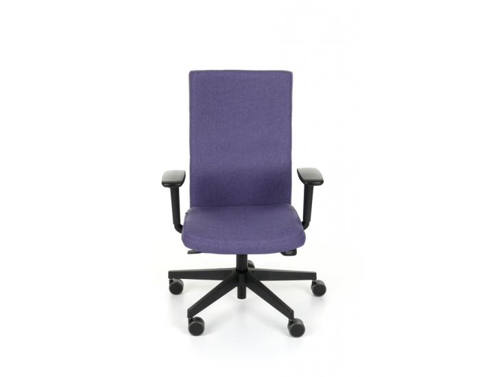 Kancelárska stolička s podrúčkami Timi Plus - fialová / čierna
