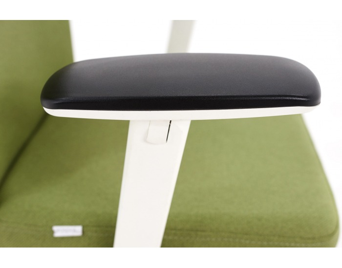 Kancelárska stolička s podrúčkami Timi W Plus - zelená / biela