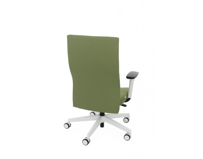 Kancelárska stolička s podrúčkami Timi W Plus - zelená / biela