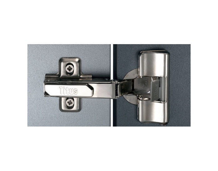 Dverový spomaľovač Glissando TL - chróm