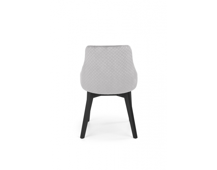 Jedálenská stolička Toledo 3 - čierna / svetlosivá