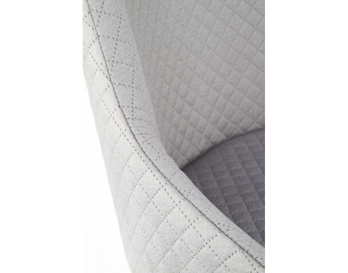 Jedálenská stolička Toledo 3 - čierna / svetlosivá