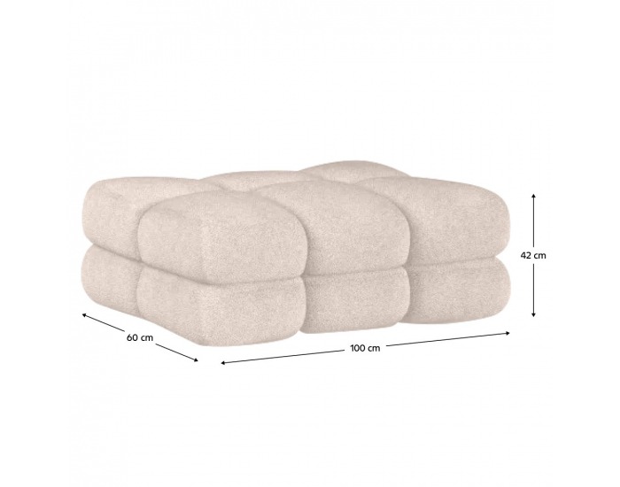 Taburetka Tollo - smotanová