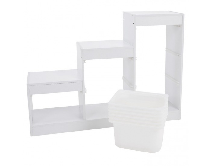 Regál Trinis - biela