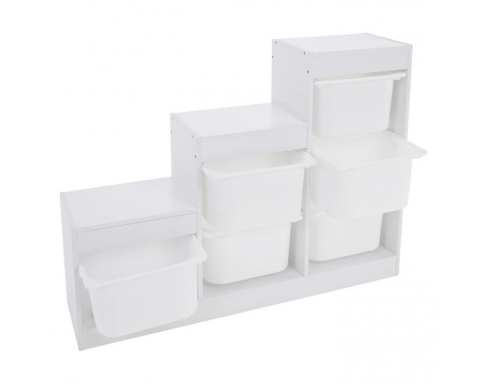 Regál Trinis - biela