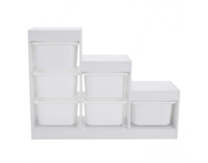 Regál Trinis - biela