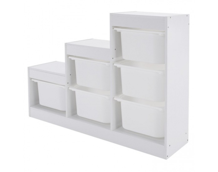 Regál Trinis - biela