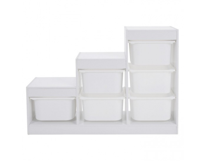 Regál Trinis - biela