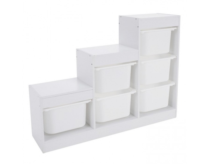 Regál Trinis - biela